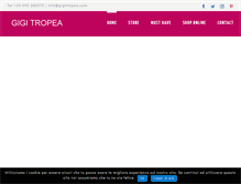 Tablet Screenshot of gigitropea.com